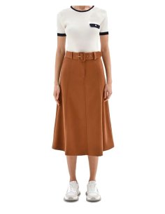 GONNA C/CINTA EFFETTO CAMOSCIO