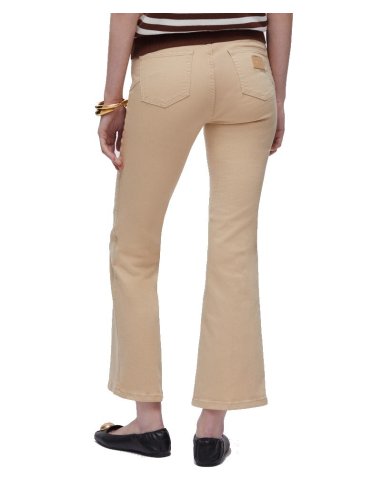 PANTALONI CROPPED A VITA ALTA