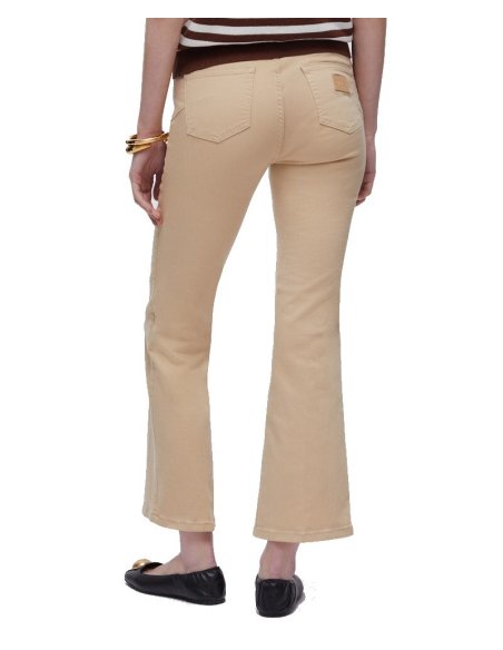 PANTALONI CROPPED A VITA ALTA
