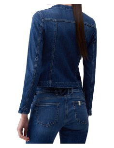 GIACCA IN DENIM CON BOTTONI LOGATI 2