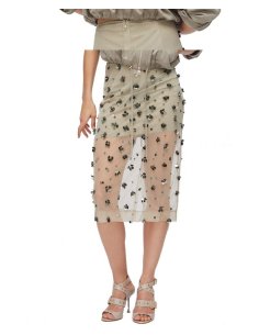 LONGUETTE IN TULLE CON RICAMI FLOREALI 2