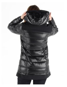 CAPPOTTO DONNA CAPPUCCIO NYLON TRAPUNTAT 2