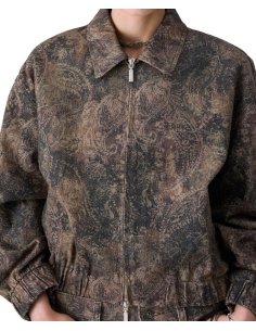 GIUBBOTTO OVERSIZE CON STAMPA GLITTER 2