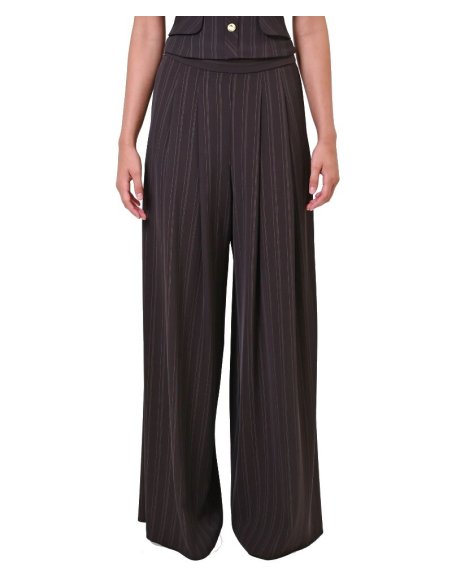 PANTALONE PALAZZO GESSATO