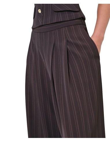 PANTALONE PALAZZO GESSATO