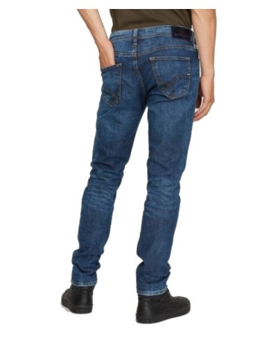 JEANS 5 TASCHE SAX ZIP