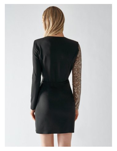 MINI ABITO RICAMATO AD INCOCIO