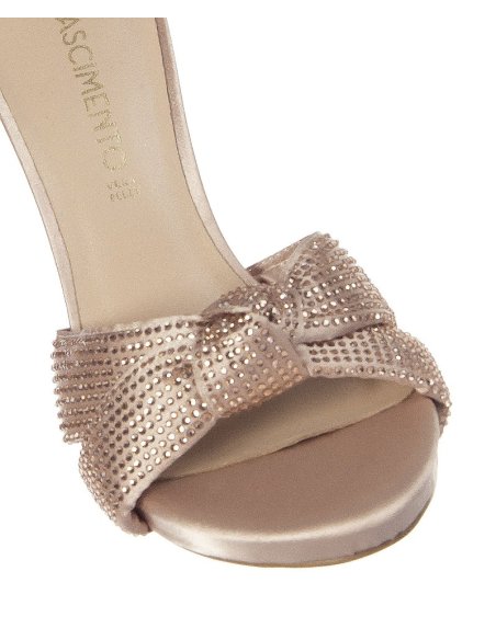 SANDALO CON NODO CON STRASS